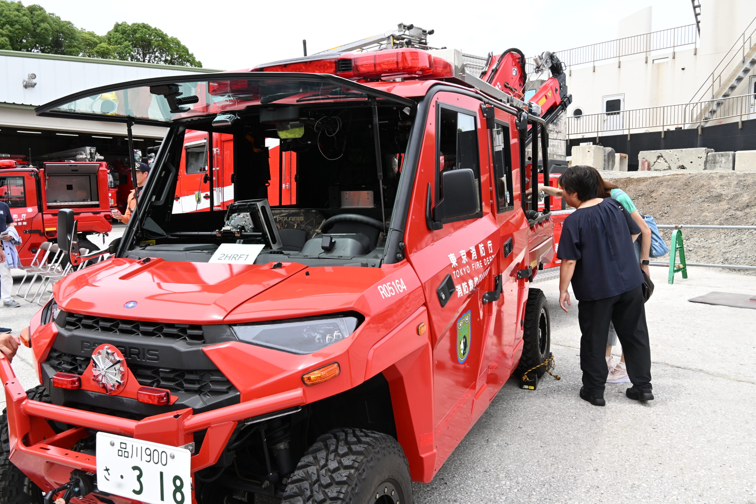 特別高度救助隊（ハイパーレスキュー）を視察 「東京を守る仲間
